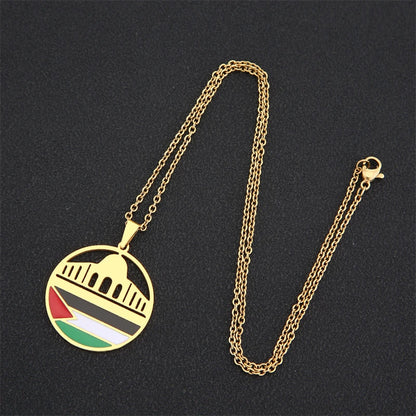 Palestine Faith and Freedom Necklace & Pendant