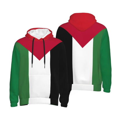 Palestine Hoodie- 3D Flag