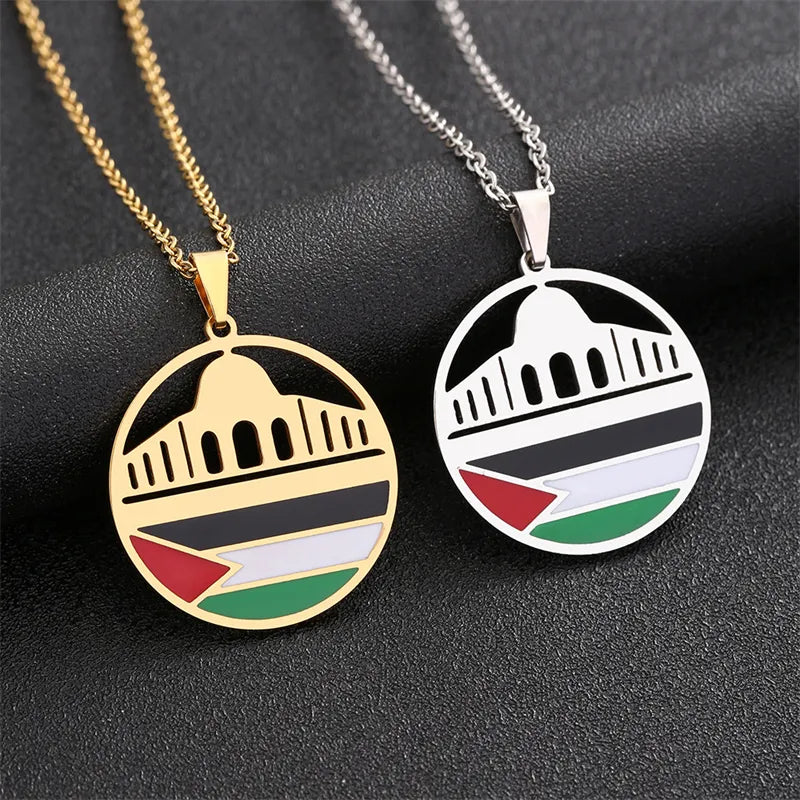 Palestine Faith and Freedom Necklace & Pendant