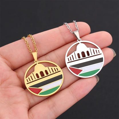 Palestine Faith and Freedom Necklace & Pendant